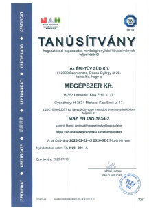 minőségtanúsítás
